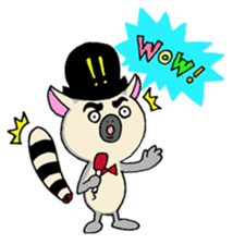 MC Ring tailed lemur sticker #4036568