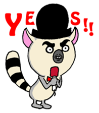 MC Ring tailed lemur sticker #4036569