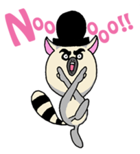 MC Ring tailed lemur sticker #4036570