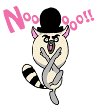 MC Ring tailed lemur sticker #4036570
