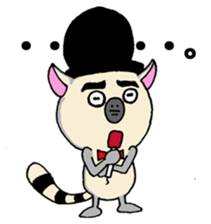 MC Ring tailed lemur sticker #4036576