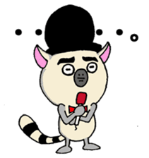 MC Ring tailed lemur sticker #4036576