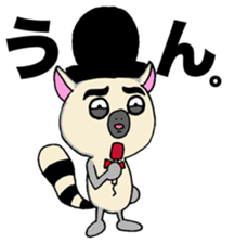 MC Ring tailed lemur sticker #4036577