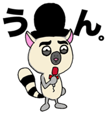 MC Ring tailed lemur sticker #4036577