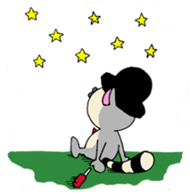 MC Ring tailed lemur sticker #4036590