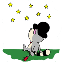 MC Ring tailed lemur sticker #4036590