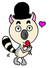 MC Ring tailed lemur sticker #4036592