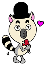 MC Ring tailed lemur sticker #4036592