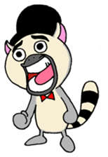 MC Ring tailed lemur sticker #4036595