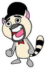 MC Ring tailed lemur sticker #4036595