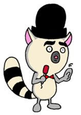 MC Ring tailed lemur sticker #4036596