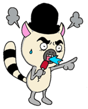 MC Ring tailed lemur sticker #4036601