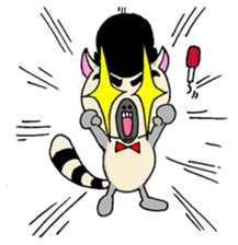 MC Ring tailed lemur sticker #4036603