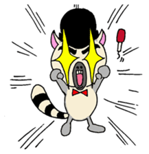 MC Ring tailed lemur sticker #4036603
