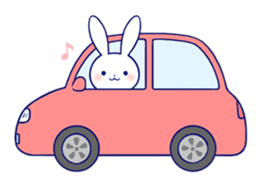 The rabbit get lonely easily 4(English) sticker #4036687