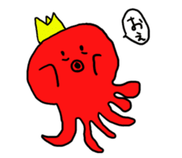 Mr. octopus from CHURUMOKOKO sticker #4036688