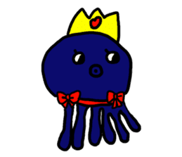 Mr. octopus from CHURUMOKOKO sticker #4036691