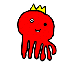 Mr. octopus from CHURUMOKOKO sticker #4036692