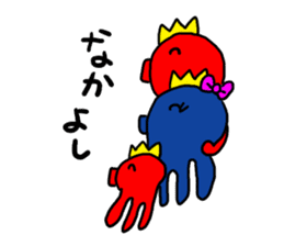 Mr. octopus from CHURUMOKOKO sticker #4036706