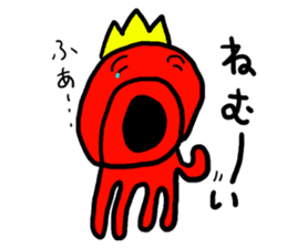 Mr. octopus from CHURUMOKOKO sticker #4036707