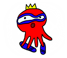 Mr. octopus from CHURUMOKOKO sticker #4036713