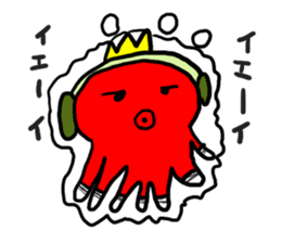 Mr. octopus from CHURUMOKOKO sticker #4036714