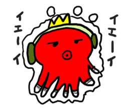 Mr. octopus from CHURUMOKOKO sticker #4036714