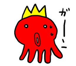 Mr. octopus from CHURUMOKOKO sticker #4036716
