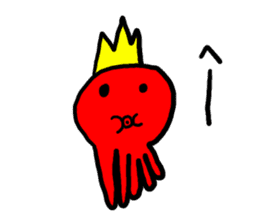 Mr. octopus from CHURUMOKOKO sticker #4036717