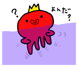 Mr. octopus from CHURUMOKOKO sticker #4036725