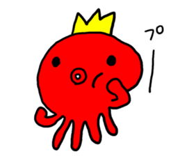 Mr. octopus from CHURUMOKOKO sticker #4036726