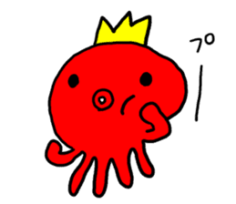 Mr. octopus from CHURUMOKOKO sticker #4036726