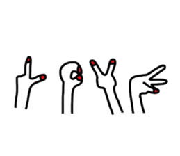 Pretty girls and cat sticker #4037495