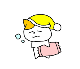 so sleepy cat 1 (English ver.) sticker #4037619
