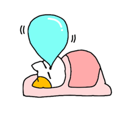 so sleepy cat 1 (English ver.) sticker #4037623