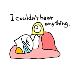 so sleepy cat 1 (English ver.) sticker #4037639