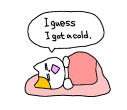 so sleepy cat 1 (English ver.) sticker #4037644