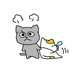 so sleepy cat 1 (English ver.) sticker #4037651