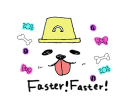 Fusion puppy sticker #4038089