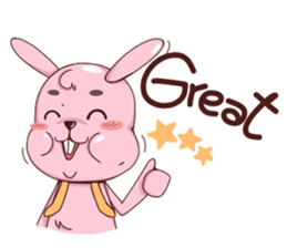 Bighead Bunny (ENG) sticker #4038266