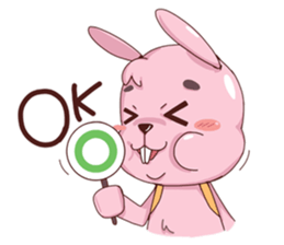 Bighead Bunny (ENG) sticker #4038268