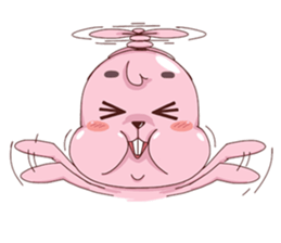 Bighead Bunny (ENG) sticker #4038280