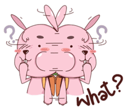 Bighead Bunny (ENG) sticker #4038289