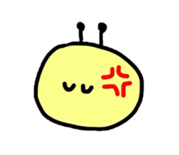 Bee Sticker 2 (sometimes dog) sticker #4038940