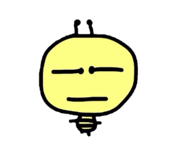 Bee Sticker 2 (sometimes dog) sticker #4038943