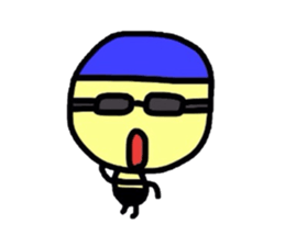 Bee Sticker 2 (sometimes dog) sticker #4038966