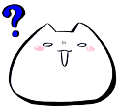 "Mochi-koneko" Sticker sticker #4039200