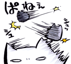 "Mochi-koneko" Sticker sticker #4039211