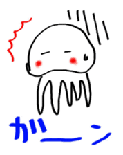 Jellyfish day by day sticker #4040380