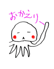 Jellyfish day by day sticker #4040400